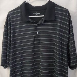 Mens Grand Slam Black Golf Polo Size XXL
